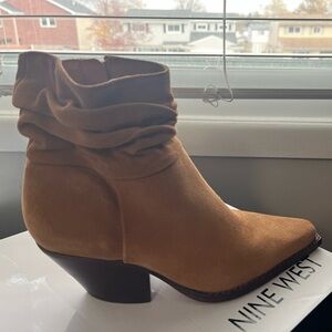 Vince Camuto Tan Ankle Booties